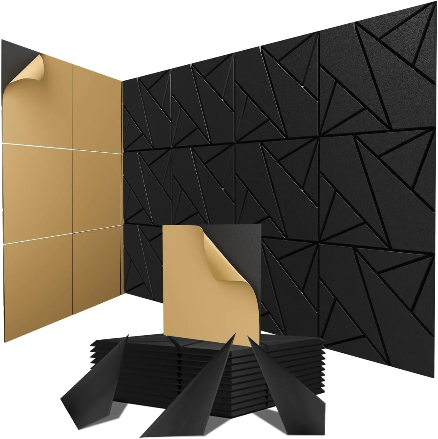 Xpneuma Wall Soundproofing Acoustic Panels – Sound Dampening & Echo Reduction - Xpneuma
